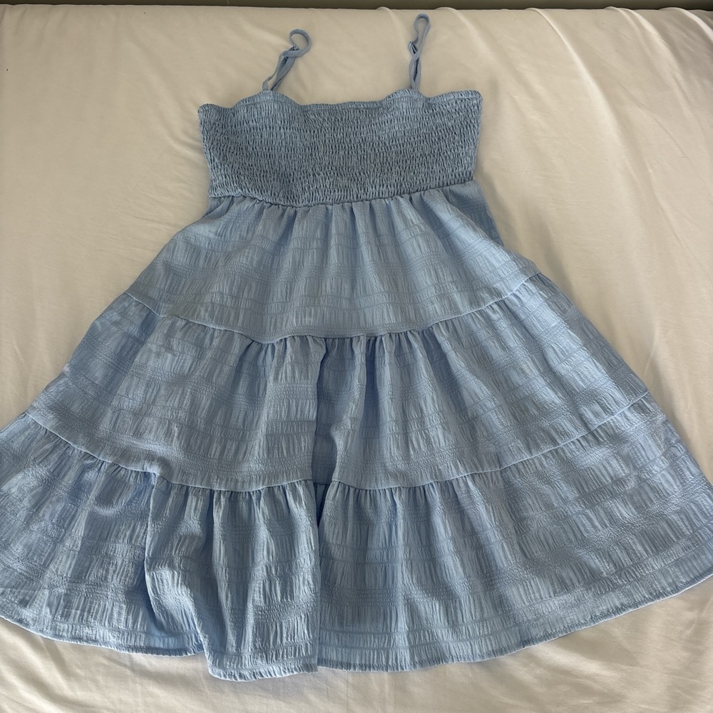 Blue sundress